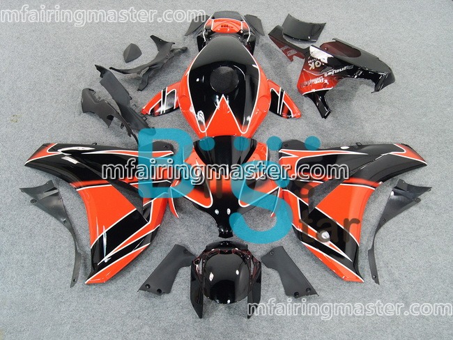 (image for) Fit for Honda CBR1000RR 2008 2009 2010 2011 fairing kit injection molding Red black