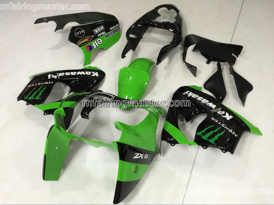 (image for) Fit for Honda CBR1000RR 2008 2009 2010 2011 fairing kit injection molding Green black