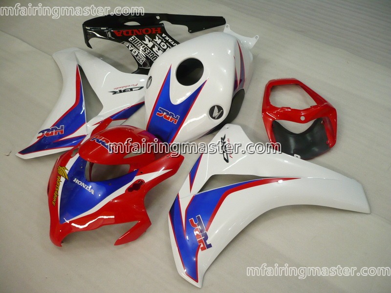 (image for) Fit for Honda CBR1000RR 2008 2009 2010 2011 fairing kit injection molding Hrc red white