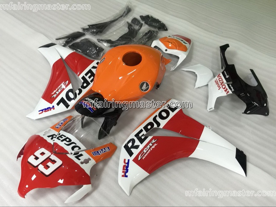 (image for) Fit for Honda CBR1000RR 2008 2009 2010 2011 fairing kit injection molding Repsol 93