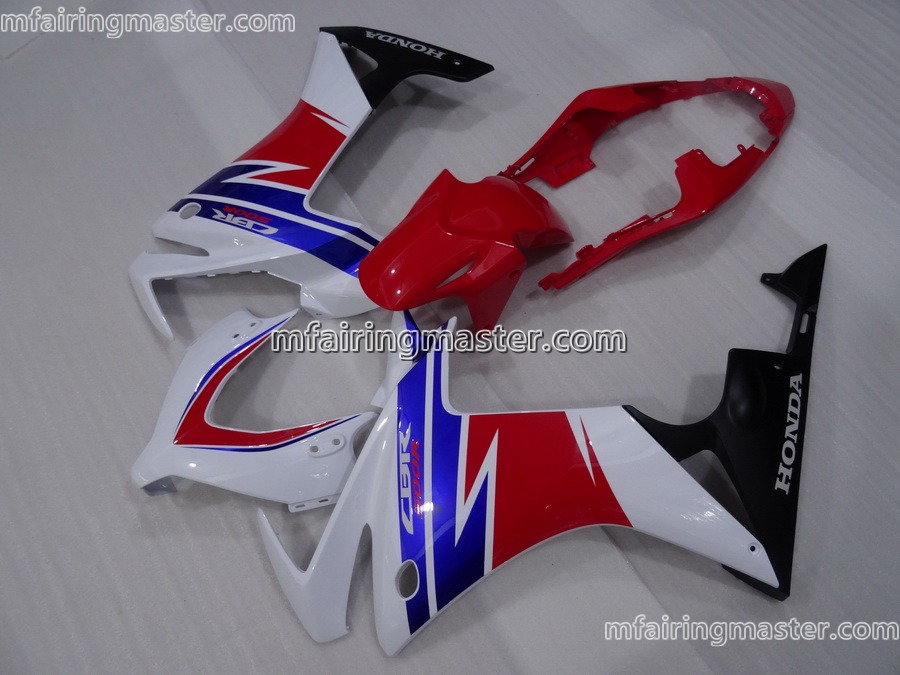 (image for) Fit for Honda CBR500R 2013 2014 2015 fairing kit injection molding Red white blue