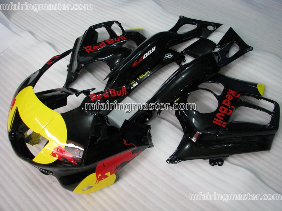 (image for) Fit for Honda CBR600 F3 1997 1998 fairing kit Black red bull