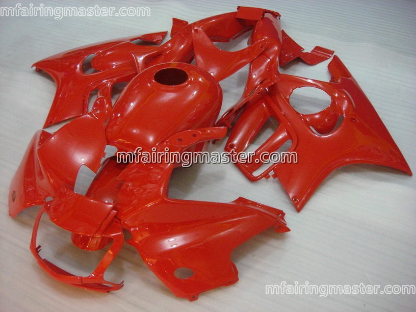 (image for) Fit for Honda CBR600 F3 1997 1998 fairing kit Red no sticker