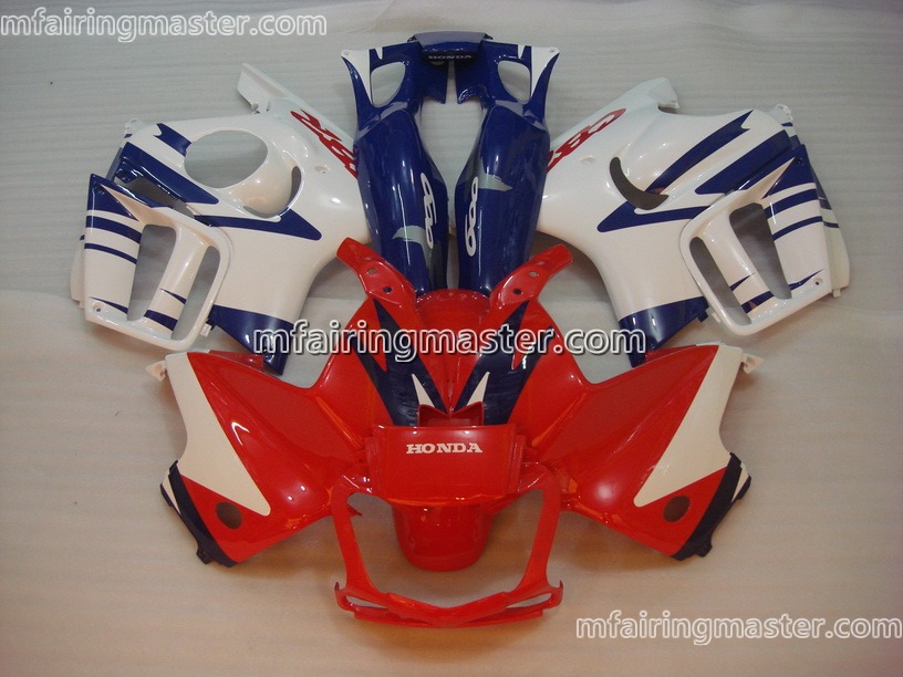 (image for) Fit for Honda CBR600 F3 1997 1998 fairing kit Red white blue - Click Image to Close