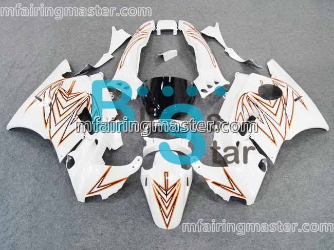 (image for) Fit for Honda CBR600 F3 1997 1998 fairing kit Leaf white