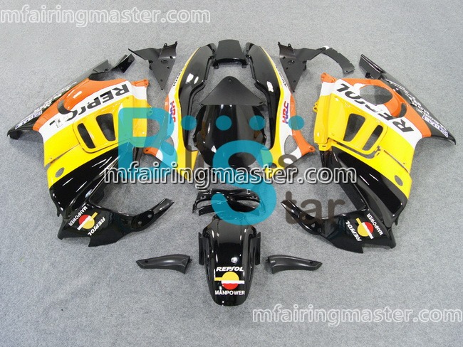 (image for) Fit for Honda CBR600 F3 1997 1998 fairing kit Yello repsol - Click Image to Close