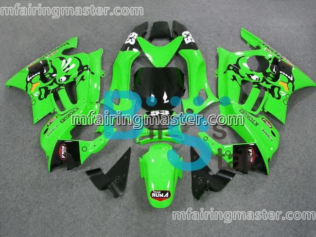 (image for) Fit for Honda CBR600 F3 1997 1998 fairing kit Green kyokue