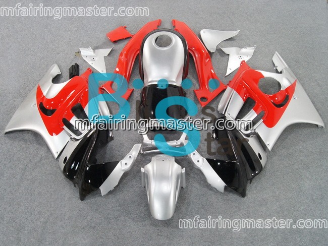 (image for) Fit for Honda CBR600 F3 1997 1998 fairing kit Silver red