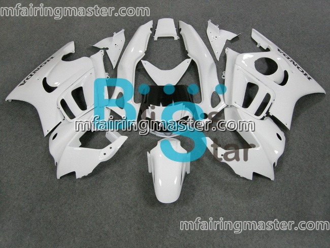 (image for) Fit for Honda CBR600 F3 1997 1998 fairing kit White - Click Image to Close