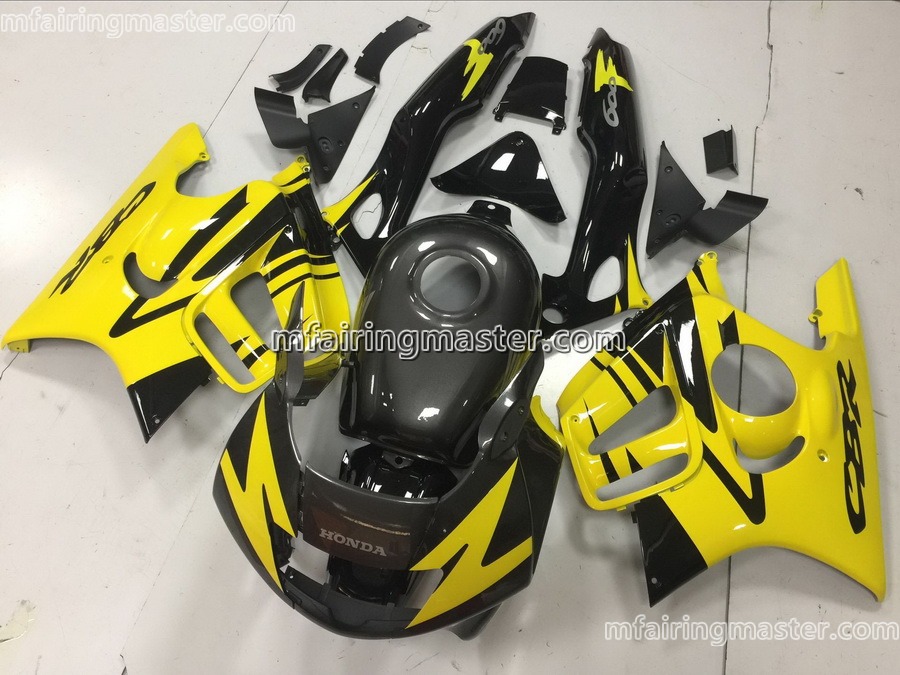 (image for) Fit for Honda CBR600 F3 1997 1998 fairing kit Yellow black