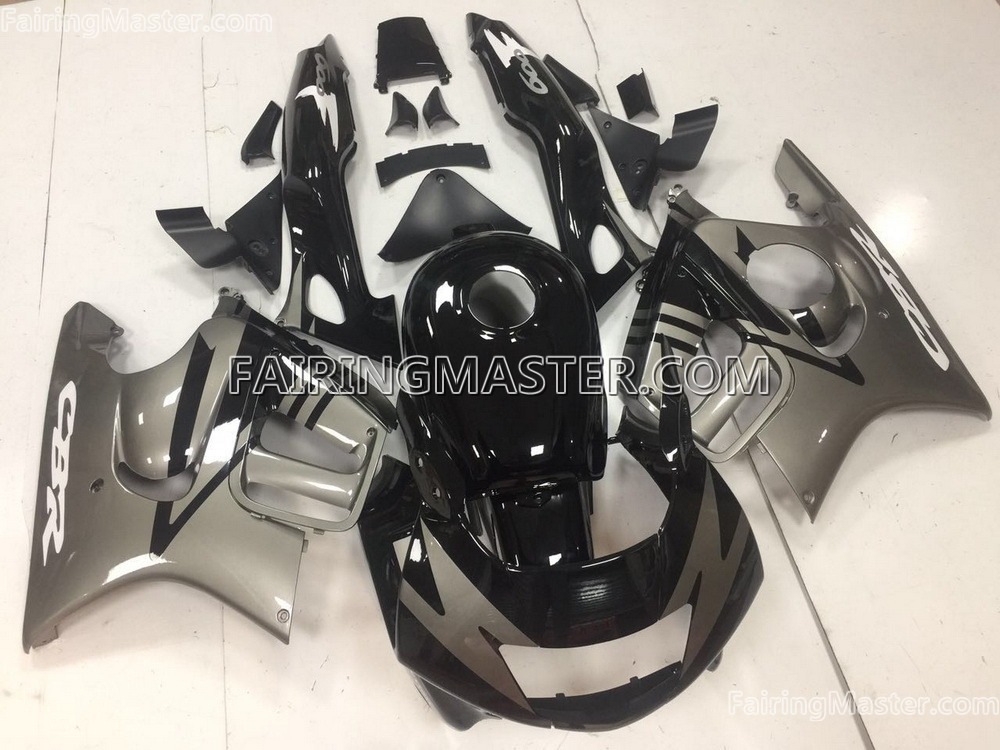 (image for) Handcrafted compression molding fairing kits fit for honda CBR600 F3 1997 1998 173