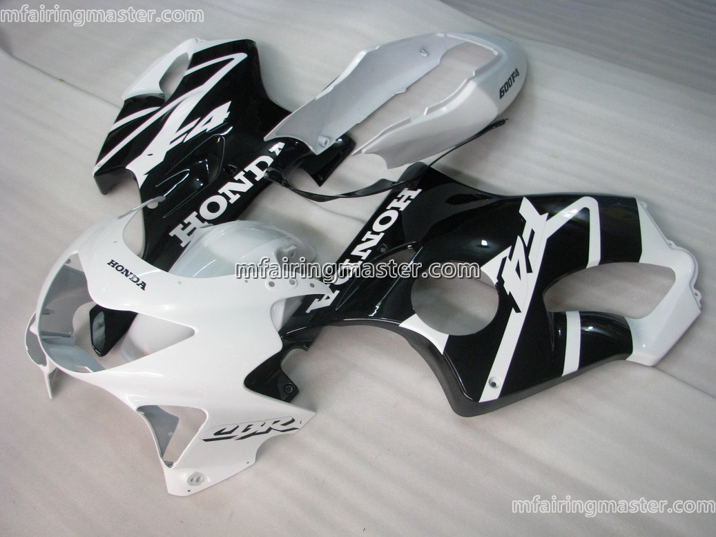 (image for) Fit for Honda CBR600 F4 1999 2000 fairing kit injection molding Black white