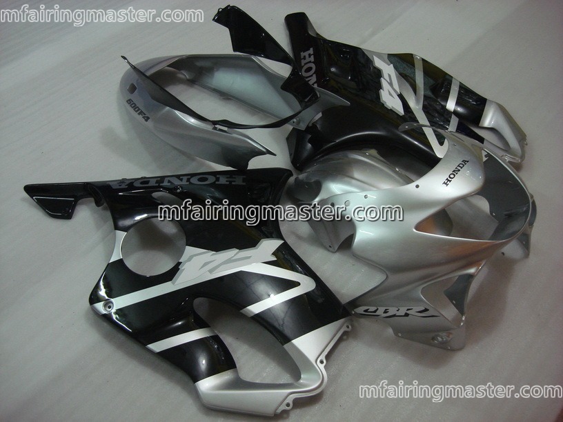 (image for) Fit for Honda CBR600 F4 1999 2000 fairing kit injection molding Silver black