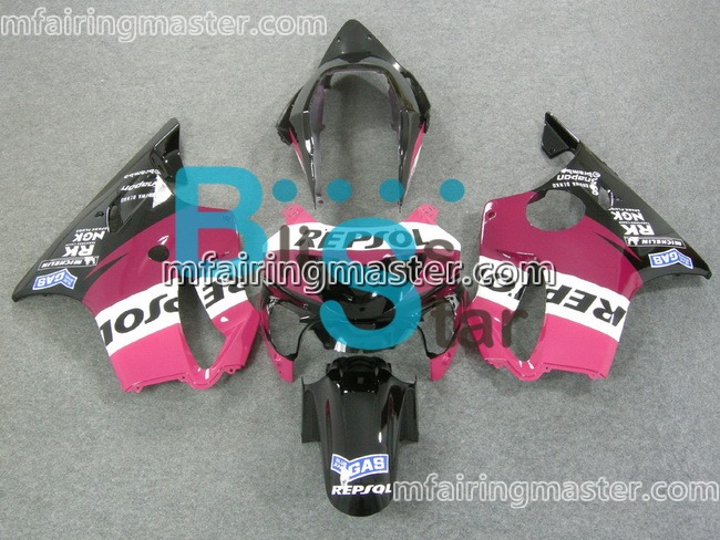 (image for) Fit for Honda CBR600 F4 1999 2000 fairing kit injection molding Pink repsol