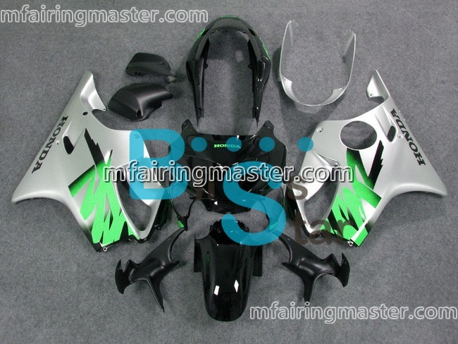 (image for) Fit for Honda CBR600 F4 1999 2000 fairing kit injection molding Green black