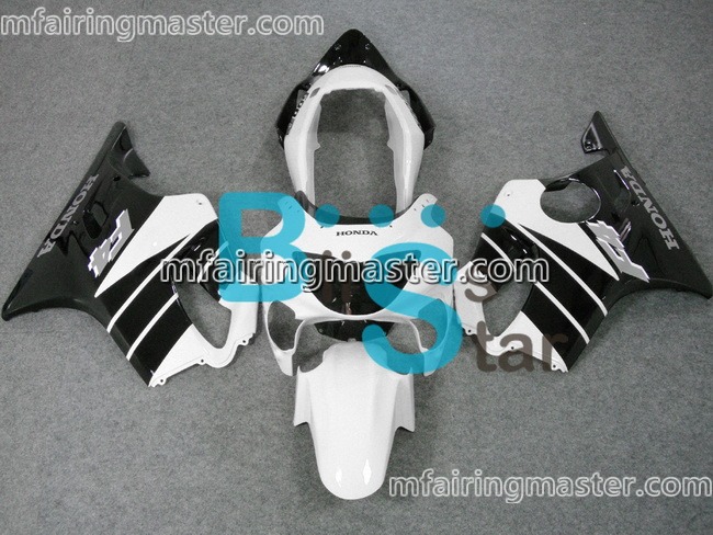 (image for) Fit for Honda CBR600 F4 1999 2000 fairing kit injection molding White black