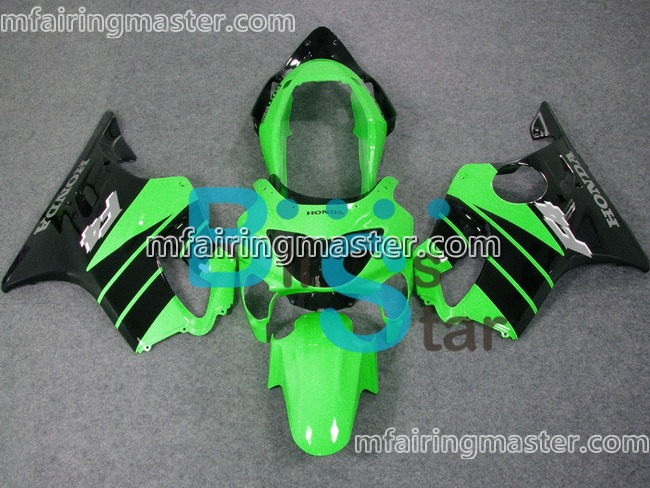 (image for) Fit for Honda CBR600 F4 1999 2000 fairing kit injection molding Green black