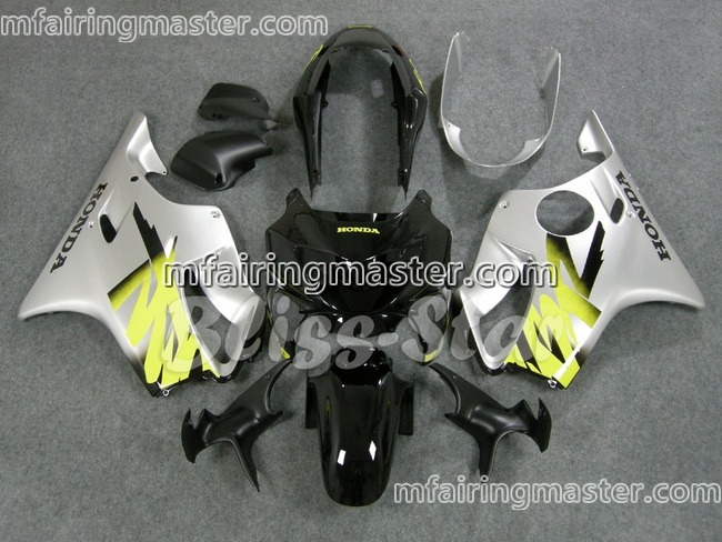 (image for) Fit for Honda CBR600 F4 1999 2000 fairing kit injection molding Yello black