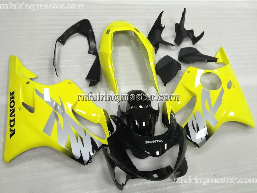 (image for) Fit for Honda CBR600 F4 1999 2000 fairing kit injection molding Yellow black