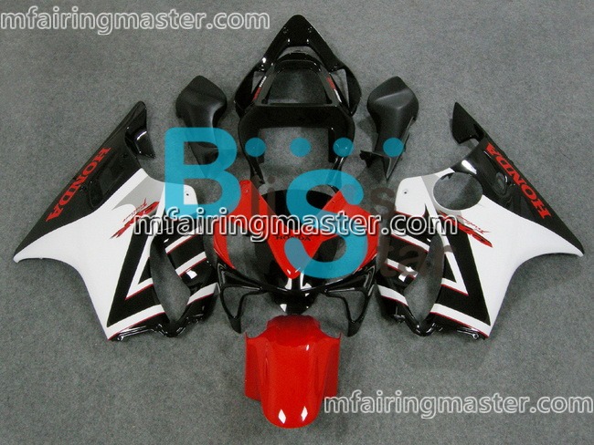 (image for) Fit for Honda CBR600 F4i 2001 2002 2003 fairing kit injection molding Red white