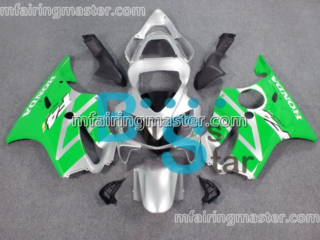 (image for) Fit for Honda CBR600 F4i 2001 2002 2003 fairing kit injection molding Green silver