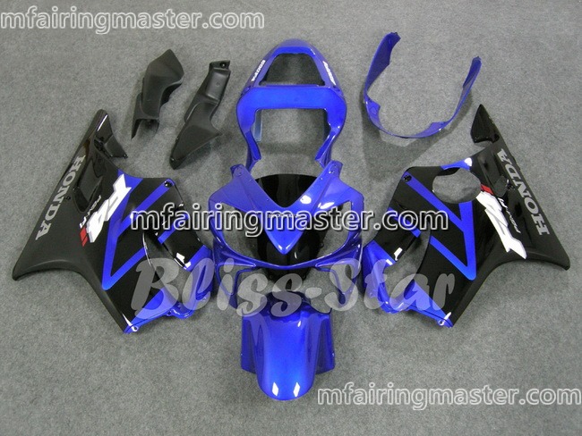 (image for) Fit for Honda CBR600 F4i 2001 2002 2003 fairing kit injection molding Blue black