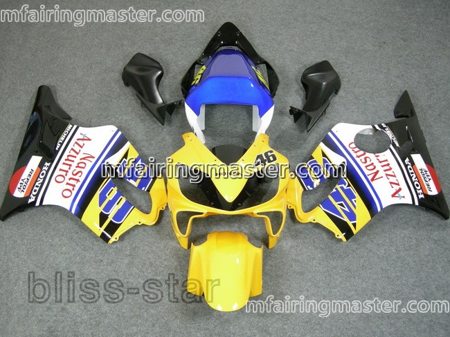 (image for) Fit for Honda CBR600 F4i 2004 2005 2006 2007 fairing kit injection molding Yellow white