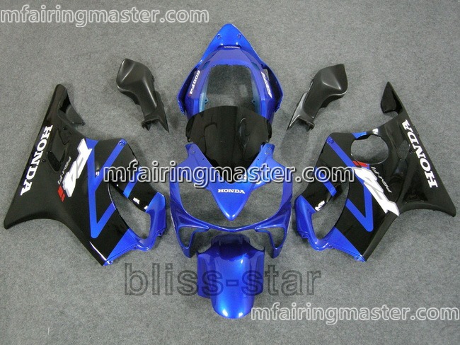 (image for) Fit for Honda CBR600 F4i 2004 2005 2006 2007 fairing kit injection molding Blue black