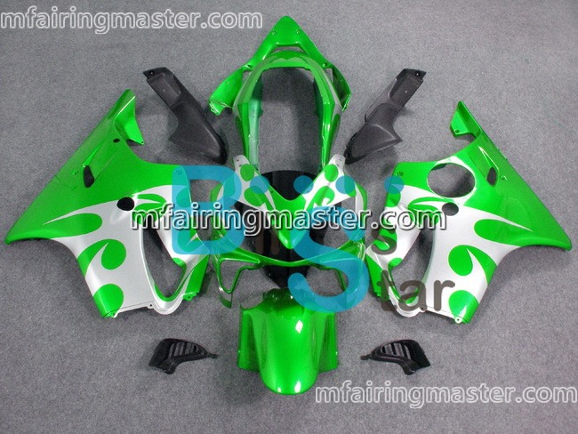 (image for) Fit for Honda CBR600 F4i 2004 2005 2006 2007 fairing kit injection molding Green silver