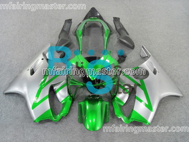 (image for) Fit for Honda CBR600 F4i 2004 2005 2006 2007 fairing kit injection molding Green silver