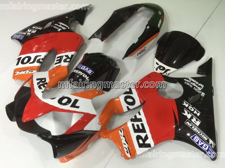 (image for) Fit for Honda CBR600 F4i 2004 2005 2006 2007 fairing kit injection molding Black repsol