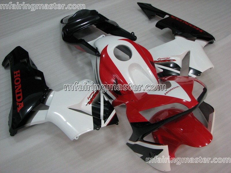 (image for) Fit for Honda CBR600RR F5 2003 2004 fairing kit injection molding Red white