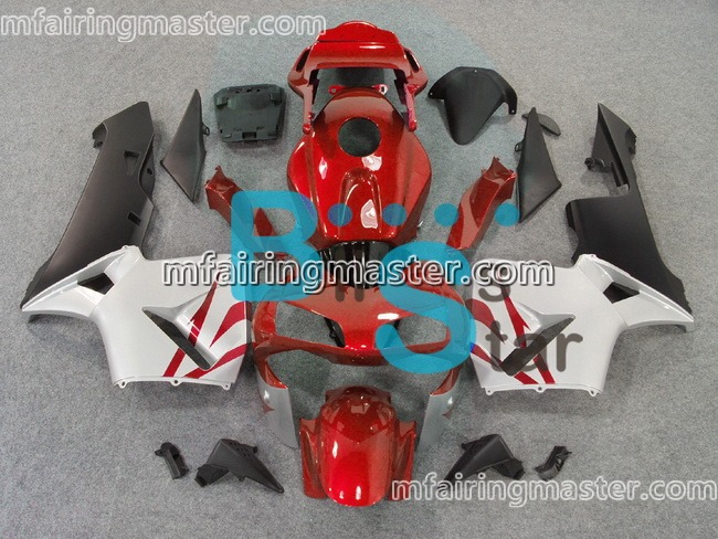 (image for) Fit for Honda CBR600RR F5 2003 2004 fairing kit injection molding Golden silver