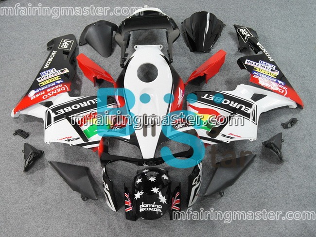 (image for) Fit for Honda CBR600RR F5 2003 2004 fairing kit injection molding Eurobet black