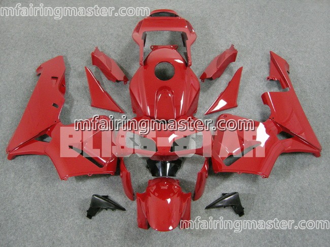 (image for) Fit for Honda CBR600RR F5 2003 2004 fairing kit injection molding Red