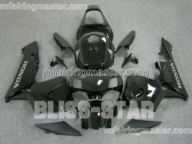 (image for) Fit for Honda CBR600RR F5 2003 2004 fairing kit injection molding Glossy black