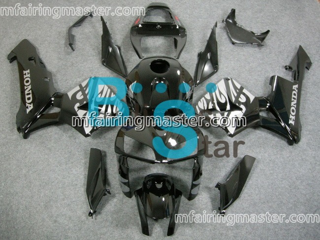 (image for) Fit for Honda CBR600RR F5 2003 2004 fairing kit injection molding Silver black