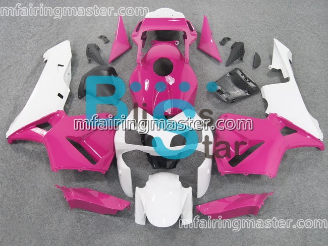 (image for) Fit for Honda CBR600RR F5 2003 2004 fairing kit injection molding Pink white