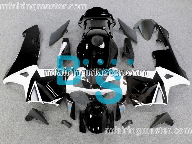 (image for) Fit for Honda CBR600RR F5 2003 2004 fairing kit injection molding White black