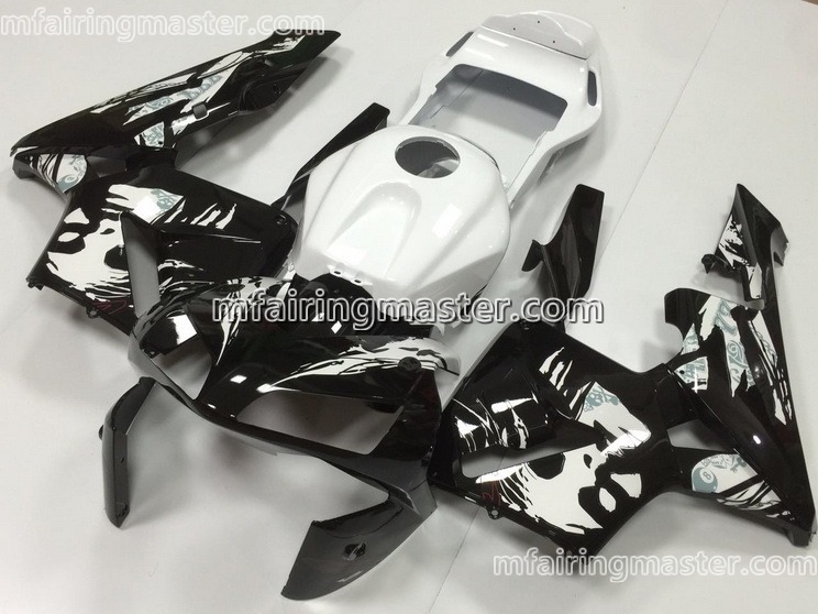 (image for) Fit for Honda CBR600RR F5 2003 2004 fairing kit injection molding Girl black white