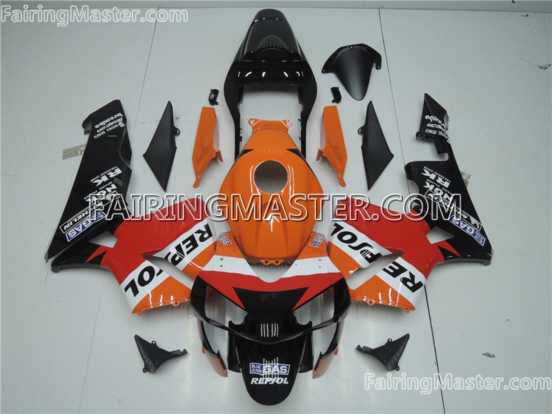 (image for) Injection molding fairing kits fit for honda CBR600RR F5 2003 2004 317