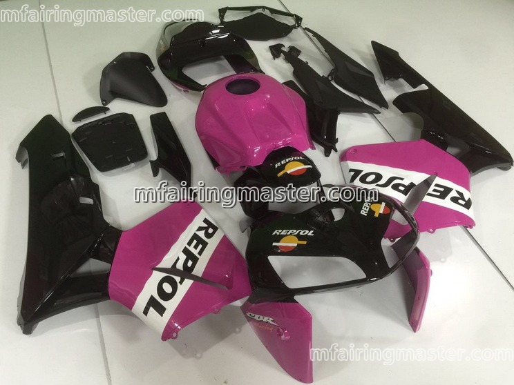 (image for) Fit for Honda CBR600RR F5 2005 2006 fairing kit injection molding Repsol pink black