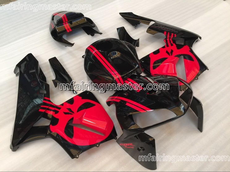 (image for) Fit for Honda CBR600RR F5 2005 2006 fairing kit injection molding Red black