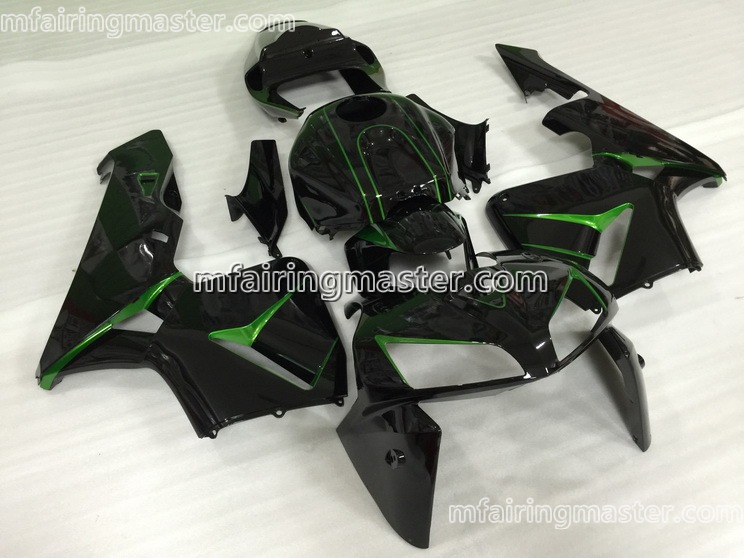 (image for) Fit for Honda CBR600RR F5 2005 2006 fairing kit injection molding Green black