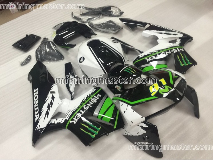 (image for) Fit for Honda CBR600RR F5 2005 2006 fairing kit injection molding Monster black