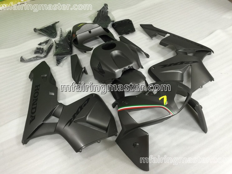 (image for) Fit for Honda CBR600RR F5 2005 2006 fairing kit injection molding Matter black 7