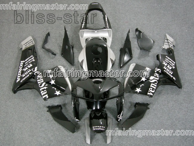 (image for) Fit for Honda CBR600RR F5 2005 2006 fairing kit injection molding Sevenstars black