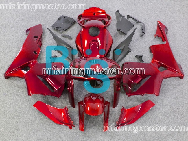 (image for) Fit for Honda CBR600RR F5 2005 2006 fairing kit injection molding Golden red