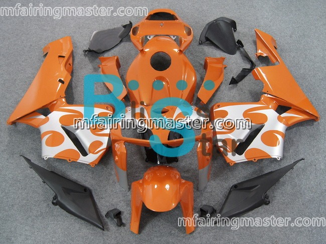 (image for) Fit for Honda CBR600RR F5 2005 2006 fairing kit injection molding Orange