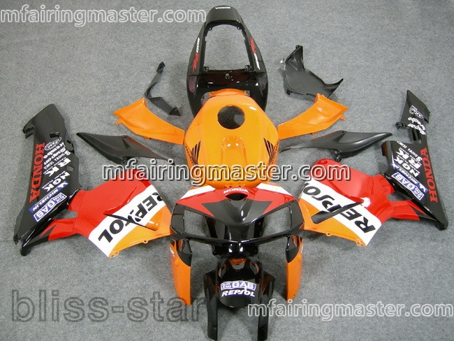 (image for) Fit for Honda CBR600RR F5 2005 2006 fairing kit injection molding Repsol red